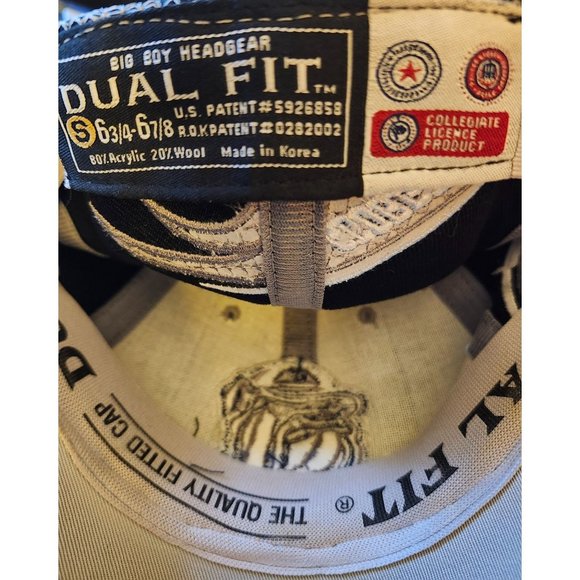 Big Boy Headgear Dual Fit Georgetown Hoyas Size S 6 3/4 6 7/8 Baseball Hat Cap - Picture 3 of 3